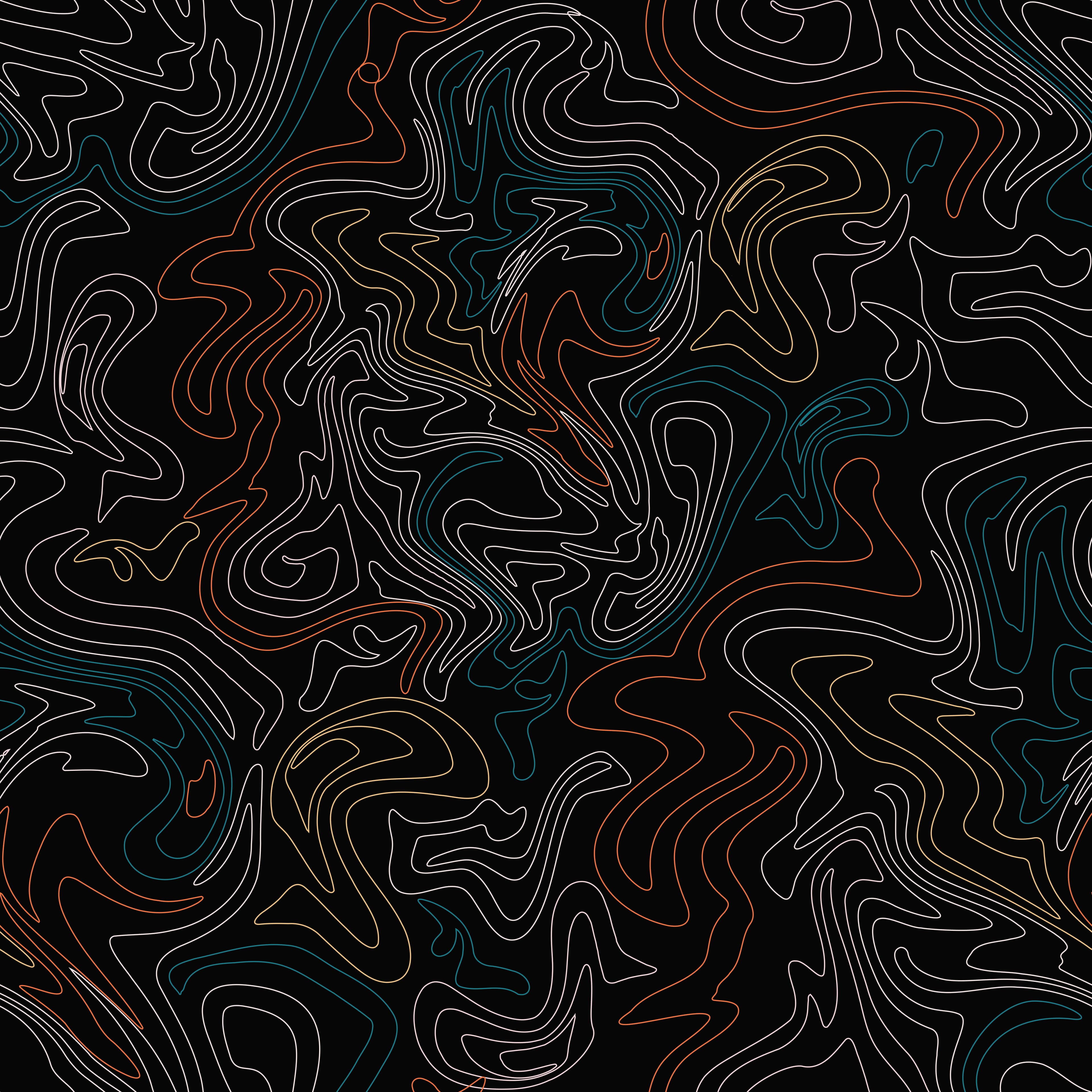 Topography Background